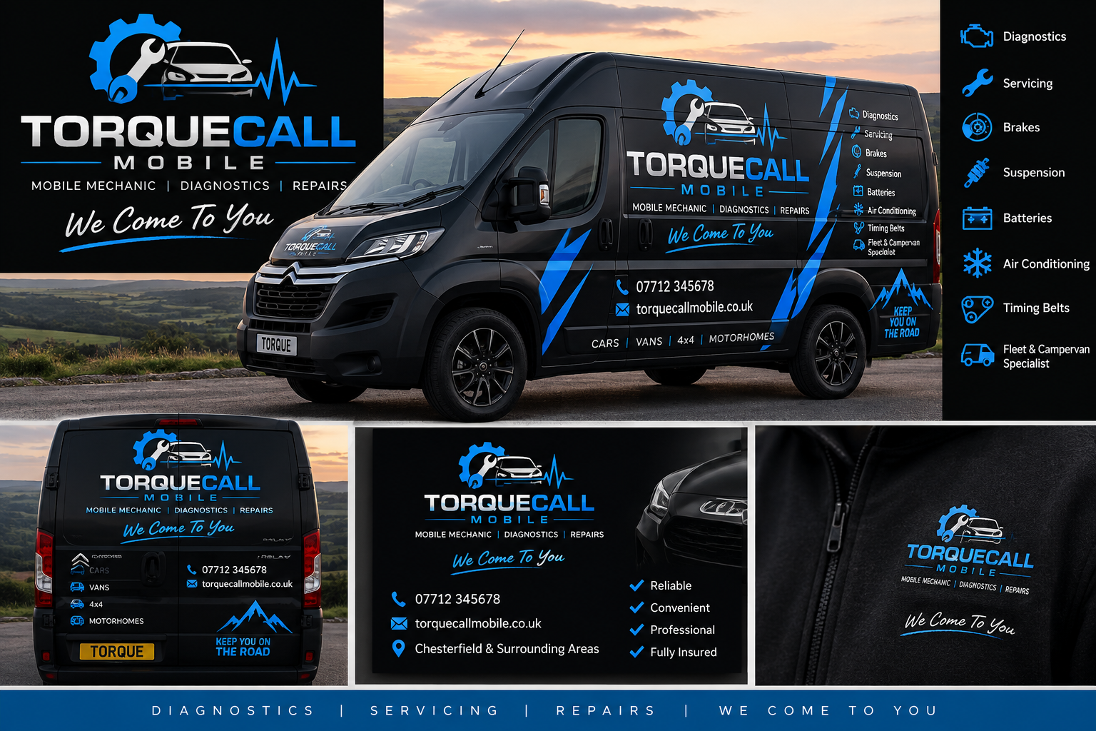 TorqueCall Mobile branding concept